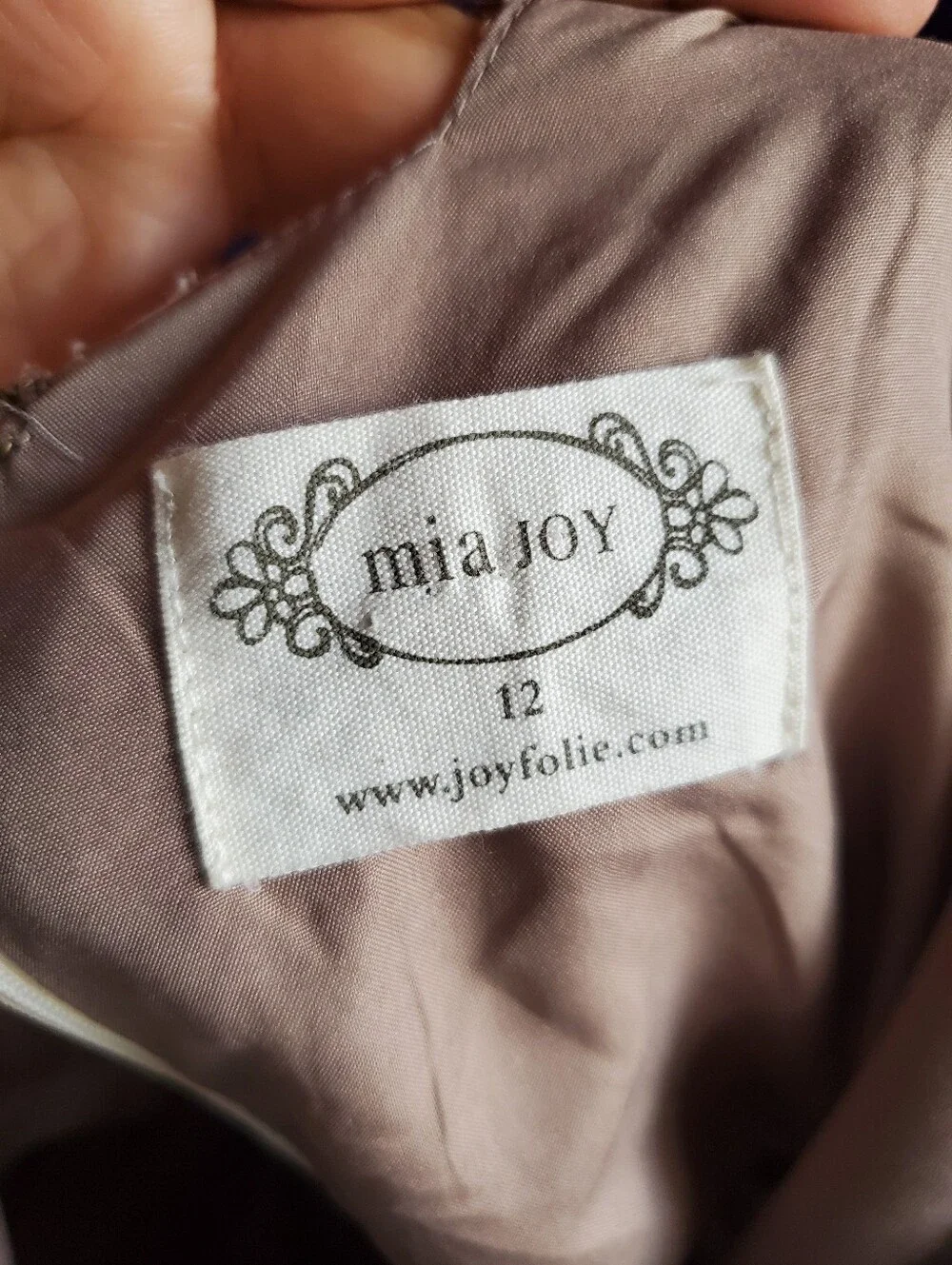 Joyfolie Kassia Maxi Dress Bohemian Cottagecore Vintage-inspired Hi-lo Lace‎ 12